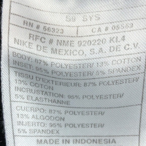 Nike Womens M Black Dri Fit Athletic Jogger Pants Zip Pockets - Picture 9 of 16